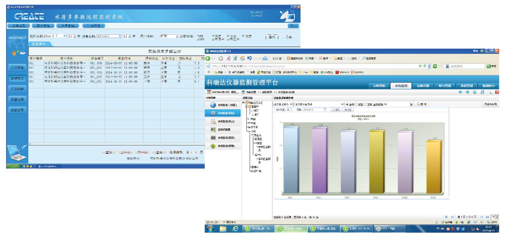 二次供水PC界面