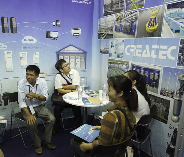 Second day of CREATEC at the 2018 VietWater Expo